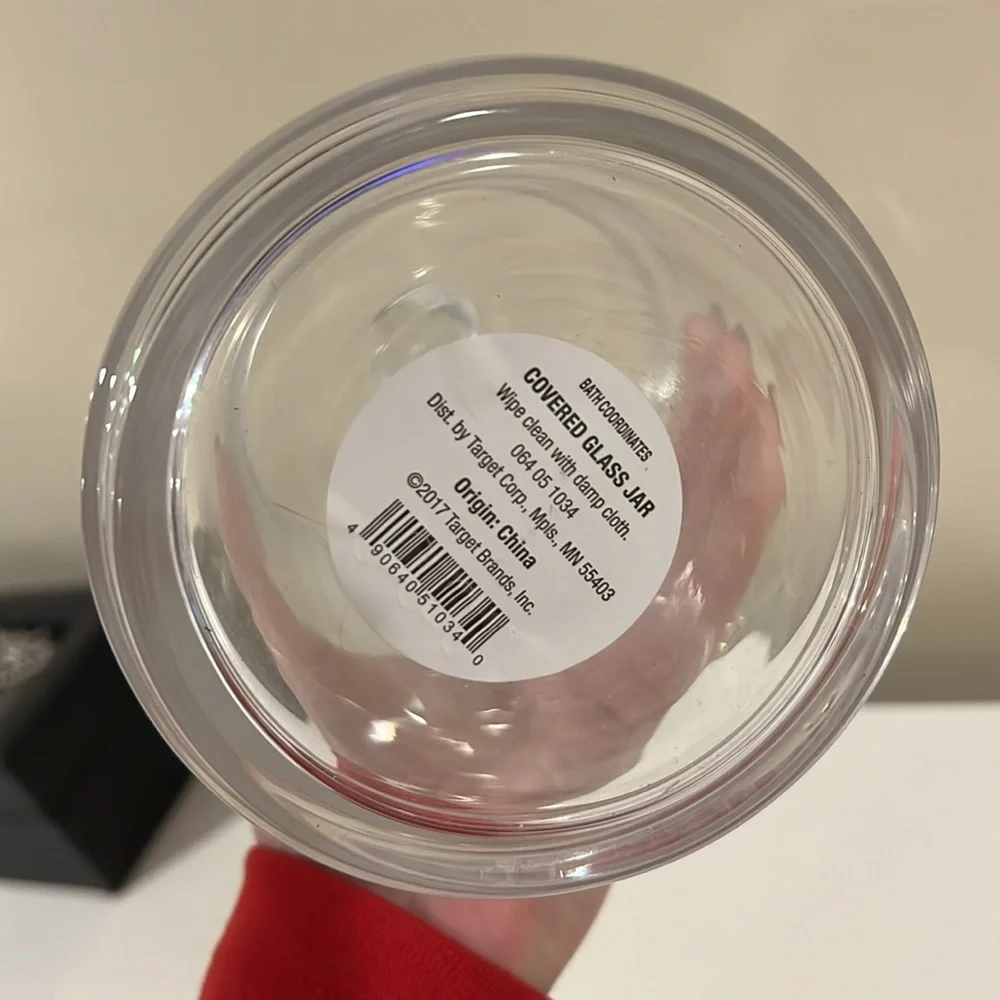 Threshold Covered glass jar